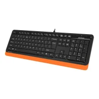 Комплект клавиатура + мышь A4Tech Fstyler F1010 (черный/оранжевый) фото 6